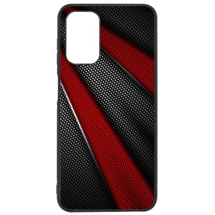 Carbon piros sávokkal Samsung Galaxy A13 4G tok