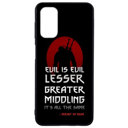 Evil is evil the Witcher Vaják Netflix Samsung Galaxy A13 5G tok