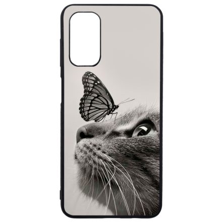 Cica és Pillangó - macskás Samsung Galaxy A13 5G tok