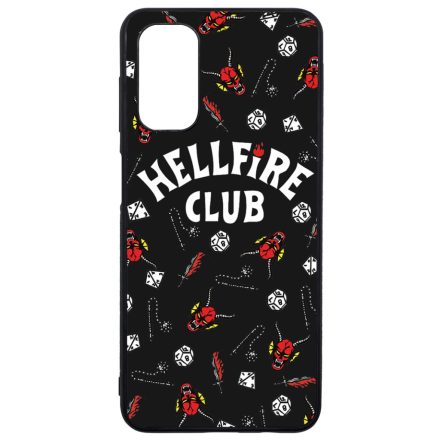Hellfire Club - Fekete mintás - Stranger Things Samsung Galaxy A13 5G tok