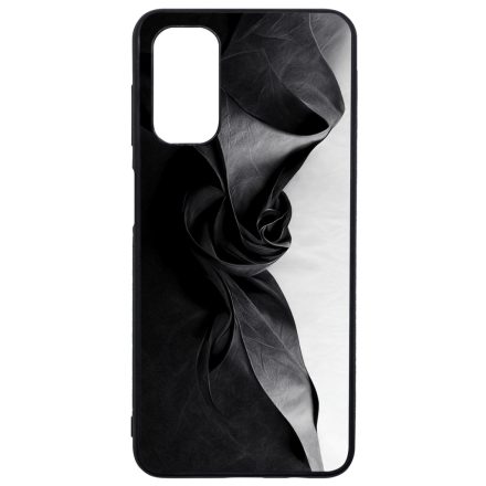 Szatén hatású fekete-fehér Art Samsung Galaxy A13 5G tok
