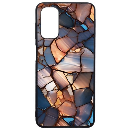 Elegáns kék mozaik Art Samsung Galaxy A13 5G tok