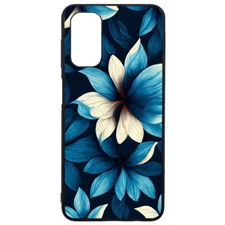 Szépséges kék virágos Art Samsung Galaxy A13 5G tok