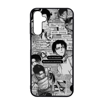 Levi Ackerman Graphic - Attack on Titan Samsung Galaxy A14 4G/5G tok