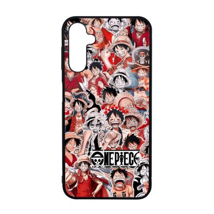 Monkey D Luffy Collage - One Piece Samsung Galaxy A14 4G/5G tok