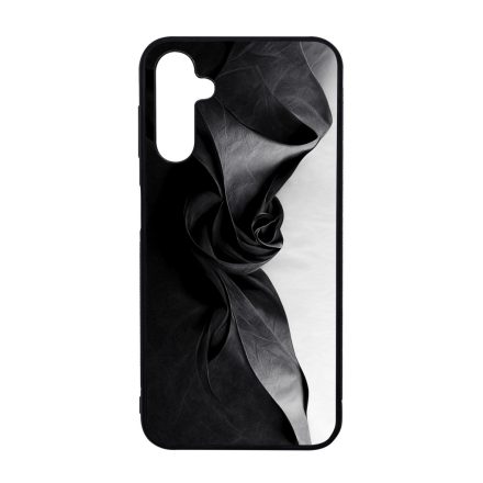 Szatén hatású fekete-fehér Art Samsung Galaxy A14 4G/5G tok
