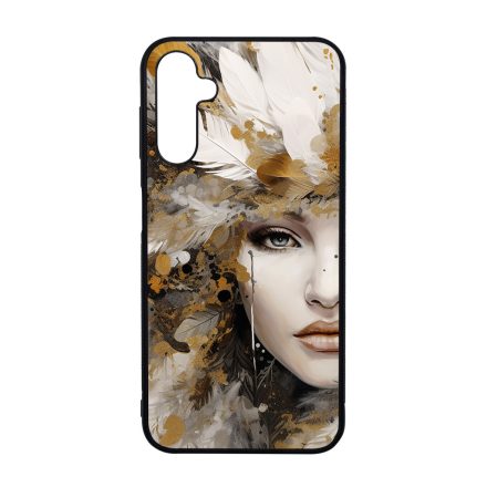 Szépséges aranyló nő Art Samsung Galaxy A14 4G/5G tok