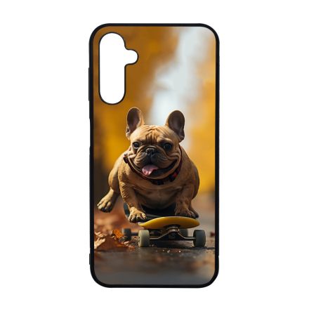 Francia bulldog gördeszkán Samsung Galaxy A14 4G/5G tok
