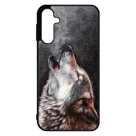 téli farkas wolf art Samsung Galaxy A15 4G/5G tok