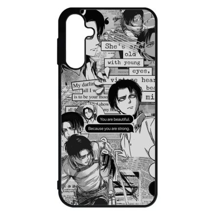 Levi Ackerman Graphic - Attack on Titan Samsung Galaxy A15 4G/5G tok