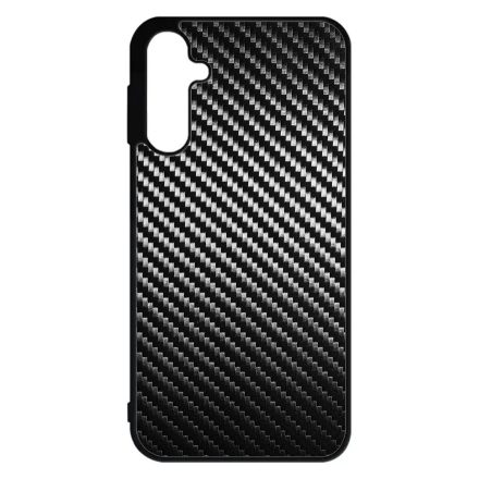 Ezüst karbon fiber mintás Samsung Galaxy A15 4G/5G tok