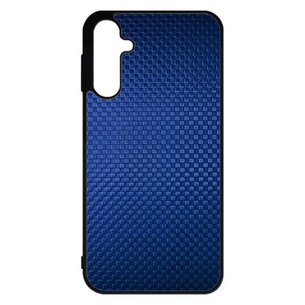 Gyönyörű kék karbon fiber mintás Samsung Galaxy A15 4G/5G tok