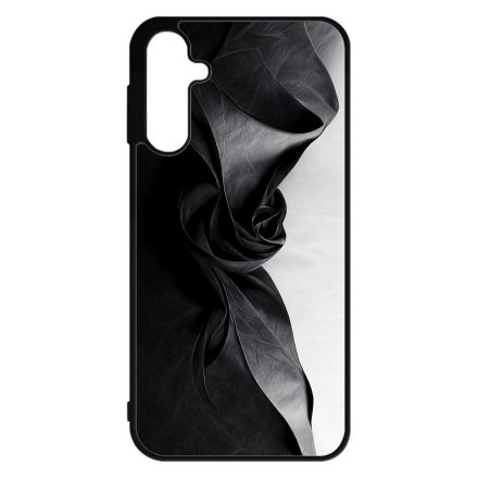 Szatén hatású fekete-fehér Art Samsung Galaxy A15 4G/5G tok