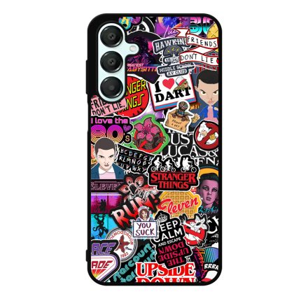Stranger things matricabomba stickerbomb Samsung Galaxy A16 4G/5G tok
