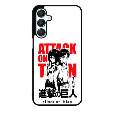 Eren & Mikasa - AOT Attack on titan Samsung Galaxy A16 4G/5G tok