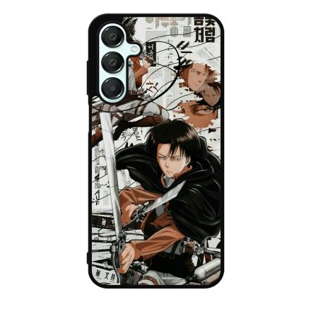 Levi Ackerman a felderito - Attack on Titan Samsung Galaxy A16 4G/5G tok