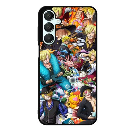 Sanji Collage ART - One Piece Samsung Galaxy A16 4G/5G tok