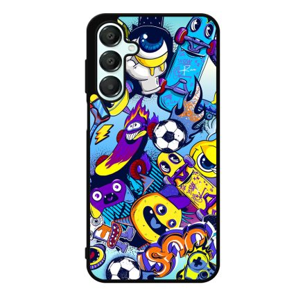Skateboard Graffiti Samsung Galaxy A16 4G/5G tok