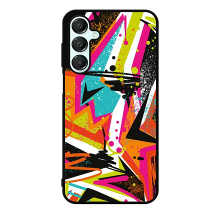 Abstract Orange Graffiti Samsung Galaxy A16 4G/5G tok