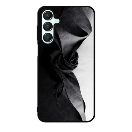Szatén hatású fekete-fehér Art Samsung Galaxy A16 4G/5G tok