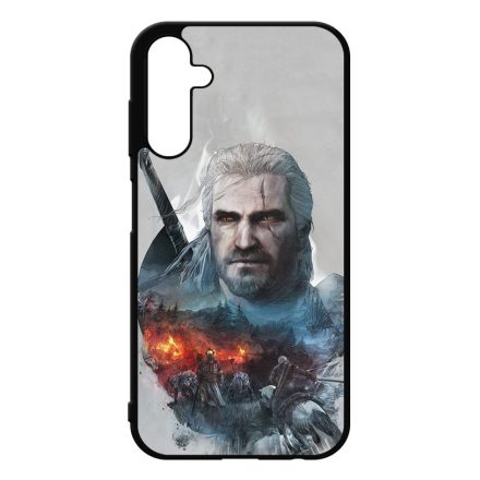 the Witcher Artwork Vaják Geralt of Rivia Samsung Galaxy A25 5G tok
