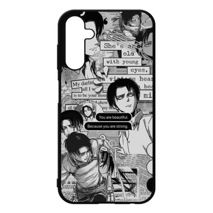 Levi Ackerman Graphic - Attack on Titan Samsung Galaxy A25 5G tok
