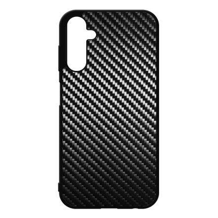 Ezüst karbon fiber mintás Samsung Galaxy A25 5G tok