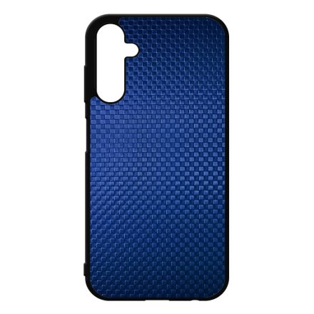 Gyönyörű kék karbon fiber mintás Samsung Galaxy A25 5G tok