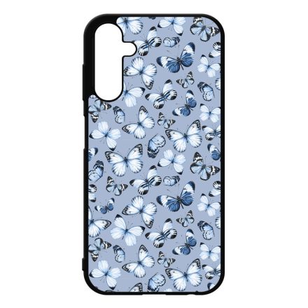 Szepseges kek pillangok Samsung Galaxy A25 5G tok