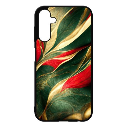 Magyaros piros-zöld márvány mintás Samsung Galaxy A25 5G tok