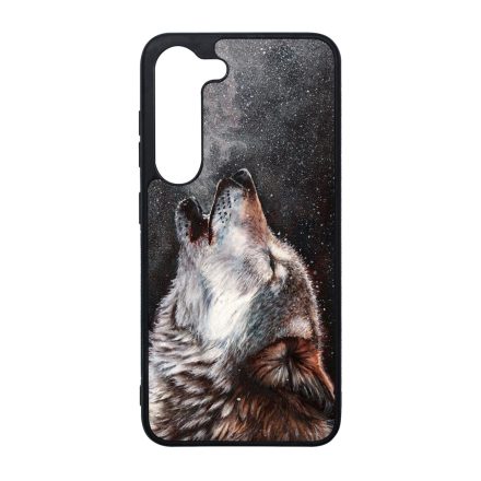 téli farkas wolf art Samsung Galaxy A34 5G tok