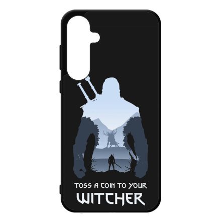 Toss a coin to your Witcher a Vaják Netflix Samsung Galaxy A35 tok