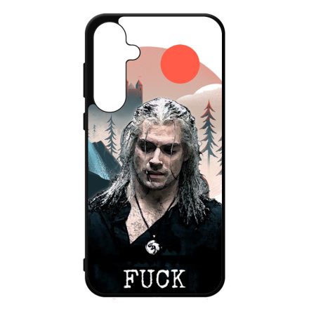 the Witcher FCK Vaják Henry Cavill Netflix Samsung Galaxy A35 tok