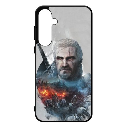 the Witcher Artwork Vaják Geralt of Rivia Samsung Galaxy A35 tok