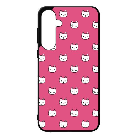 PINK Kitty Cat - cicás Samsung Galaxy A35 tok