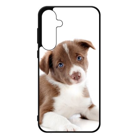 Édes Border Collie kölyök kutyus Samsung Galaxy A35 tok
