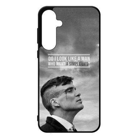 Tommy Shelby simple life idezet peaky blinders Samsung Galaxy A35 tok