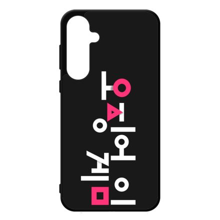 Squid Game a jatek koreai nyelven Samsung Galaxy A35 tok