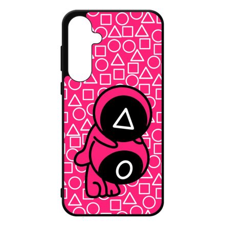 Squid Game roszaszin cuki katona mintas Samsung Galaxy A35 tok