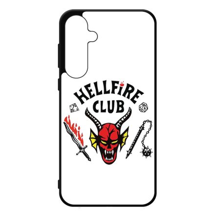 Hellfire Club - White - Stranger Things Samsung Galaxy A35 tok