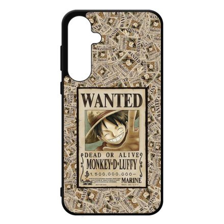 WANTED Monkey D Luffy - One Piece Samsung Galaxy A35 tok