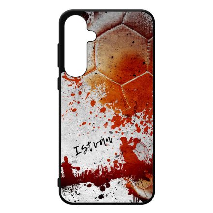 Kerd a neveddel RED kezilabda mintas Samsung Galaxy A35 tok