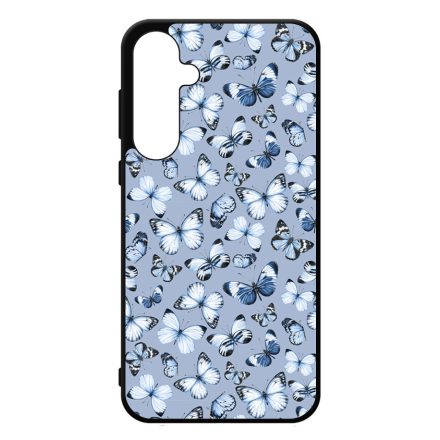 Szepseges kek pillangok Samsung Galaxy A35 tok