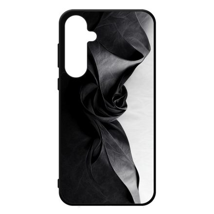 Szatén hatású fekete-fehér Art Samsung Galaxy A35 tok