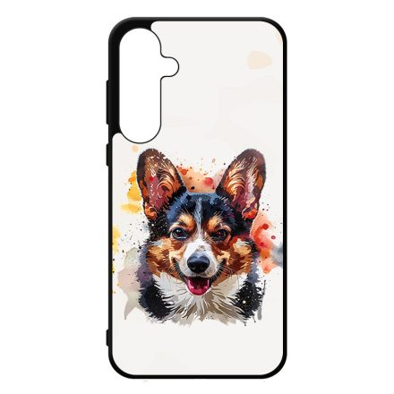 Színes Corgi Samsung Galaxy A35 tok