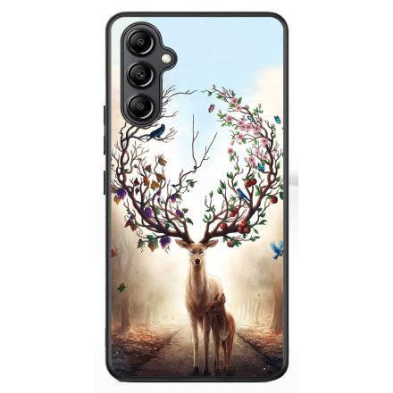 erdő szarvas őz négy évszak Samsung Galaxy A54 5G tok