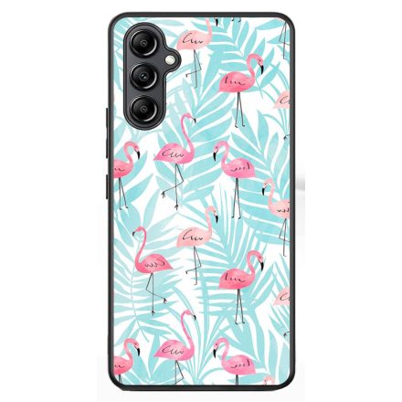 Flamingo Pálmafa nyár Samsung Galaxy A54 5G tok