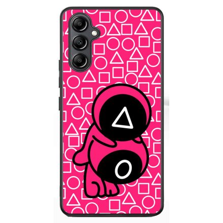Squid Game roszaszin cuki katona mintas Samsung Galaxy A54 5G tok