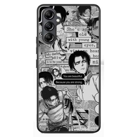 Levi Ackerman Graphic - Attack on Titan Samsung Galaxy A54 5G tok