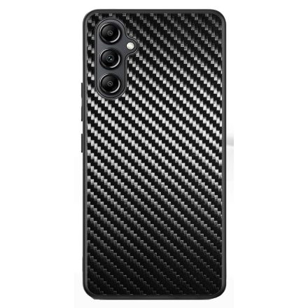 Ezüst karbon fiber mintás Samsung Galaxy A54 5G tok